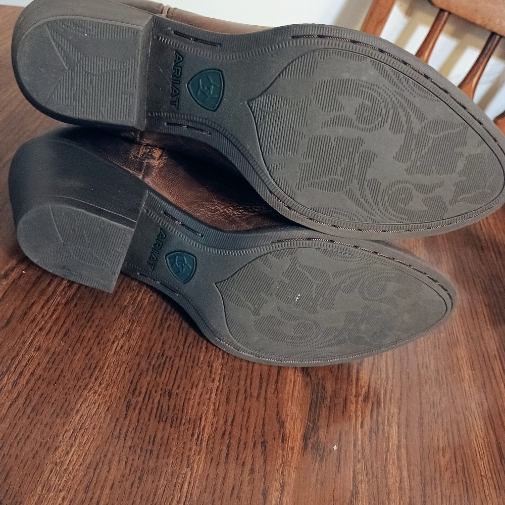 Ariat Brown Western Heeled Boots - Picture 5 of 8